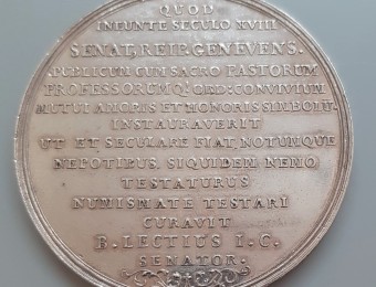 1701 Silver Medal Geneva "Médaille de la Truite"
