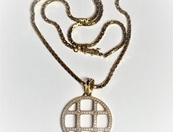 Cartier Pasha Diamond Gold  Pendant and Chain Necklace