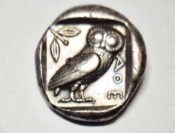 TETRADRACHM ATHENS 454-404 BC