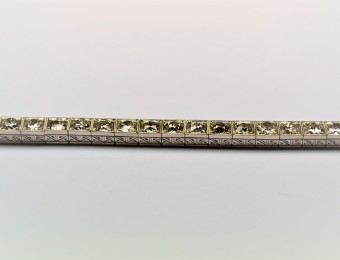 Platinum and Diamonds Art Deco Bracelet