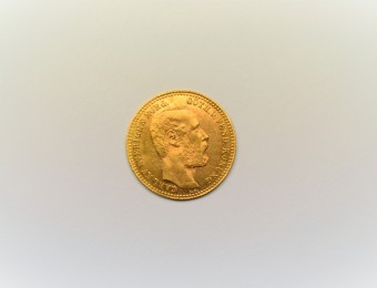 1 Carolin 10 Francs Sweeden 1868 Carl XV