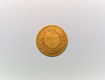 1 Carolin 10 Francs Sweeden 1868 Carl XV