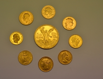 Bullion gold coins